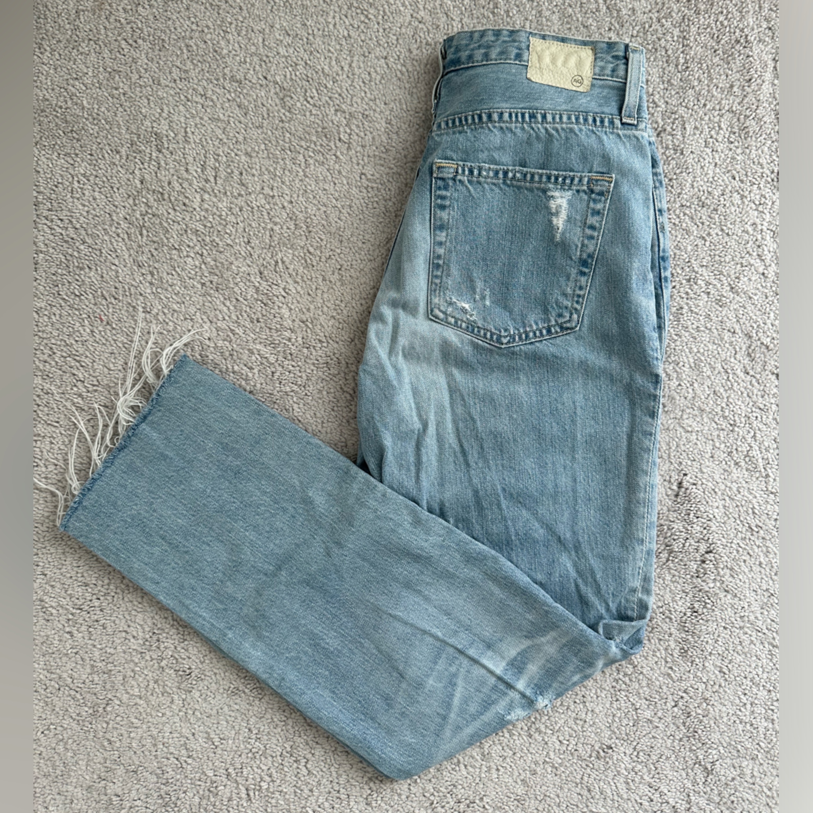 Ag Distressed Phoebe Jeans